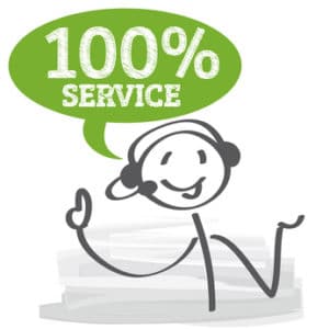 100% service